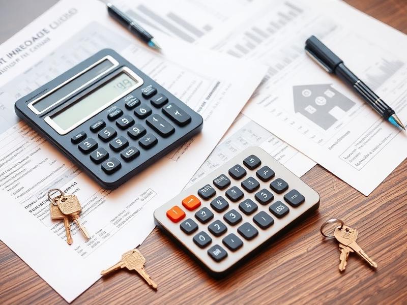 Mortgage documents and keys